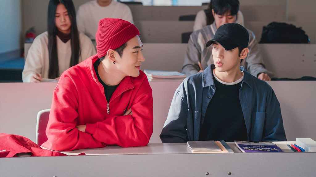 Park Seo-ham and Park Jae-chan in Semantic Error (2022)