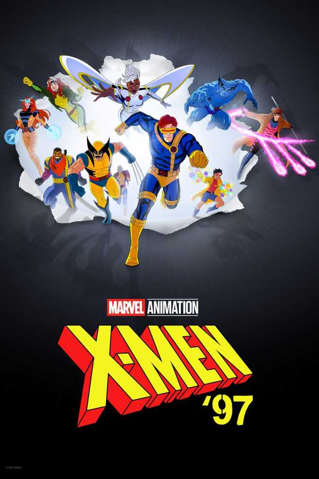 X-Men 97 poster featuring the theme.