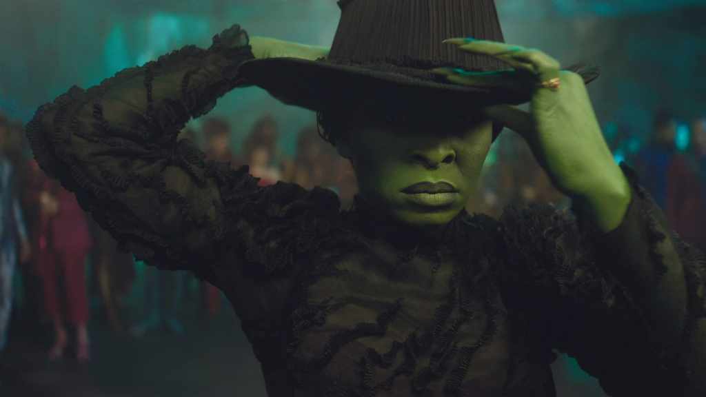 Cynthia Erivo dancing in Wicked part 1.