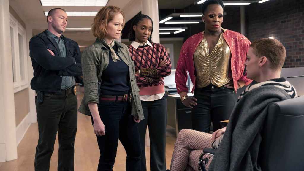 Jake McLaughlin, Erika Christensen, Iantha Richardson, Kenneth Mosley, and Garrett Richmond on Will Trent season 2